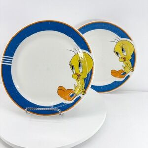 Looney Tunes Tweety Bird Plate Gibson 2002 Childrens Dishwasher Microwave Safe